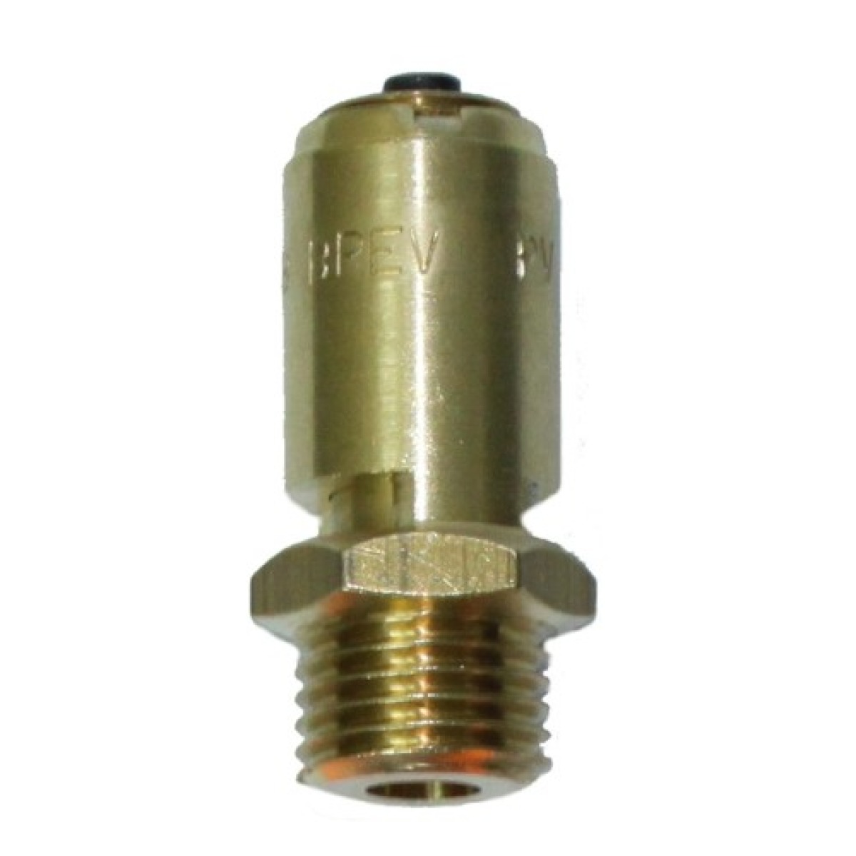 Überdruckventil 4,5 bar - 1-4 Zoll AG - 2. Stufe SCHWARZ