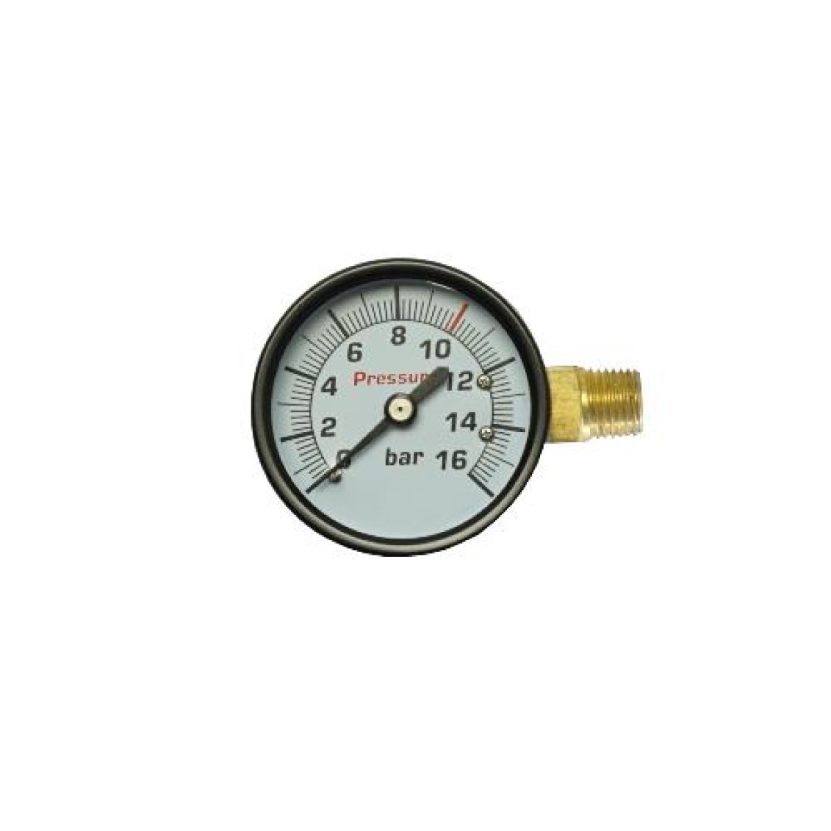 Manometer 16 bar 50 mm - 1-4 Zoll AG rechts