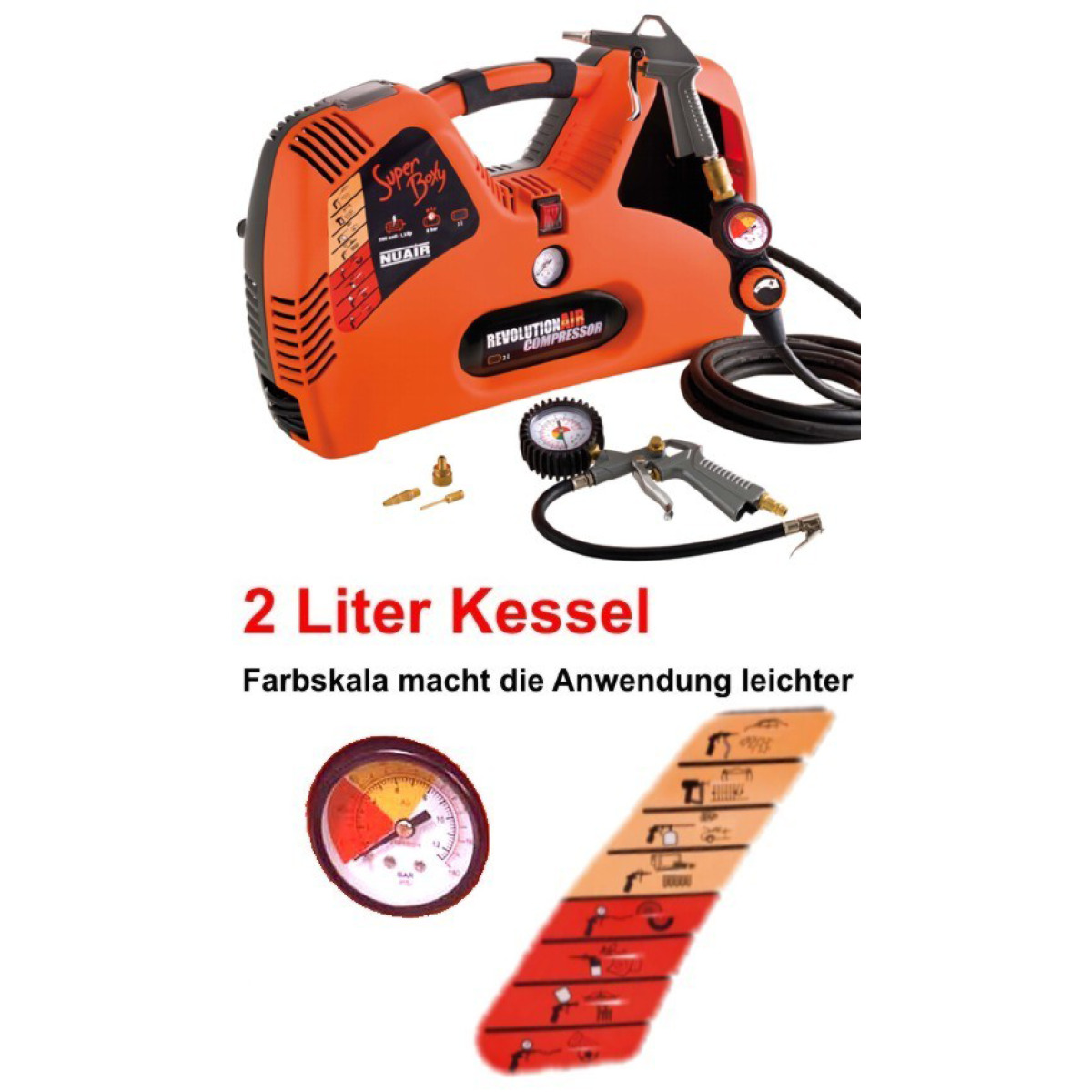 Kompressor Super Boxy - tragbar - B-Ware