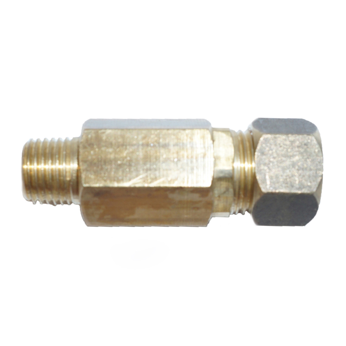 Rückschlagventil 1-4 Zoll AG - 10 mm Rohr