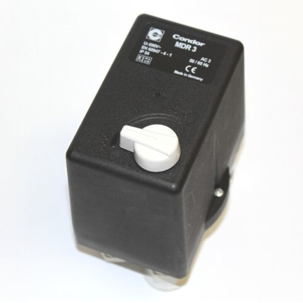 Condor Druckschalter MDR3 - 400V - 10 bar - 16-20 A - 1-4 Zoll IG -keine Abgänge