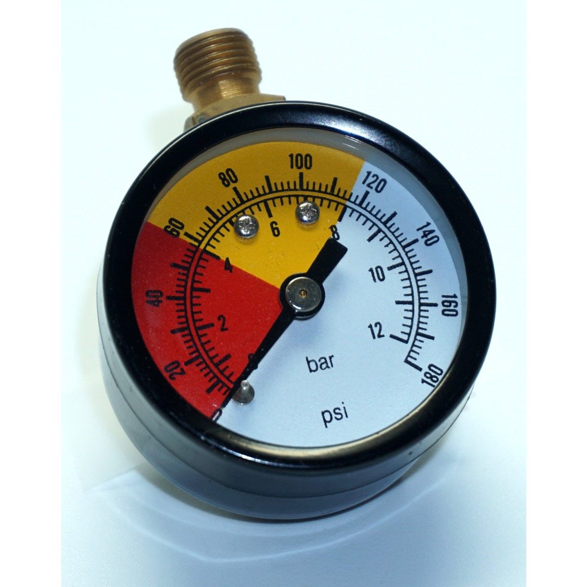 Manometer 12 bar 40 mm - 1-8 Zoll AG oben