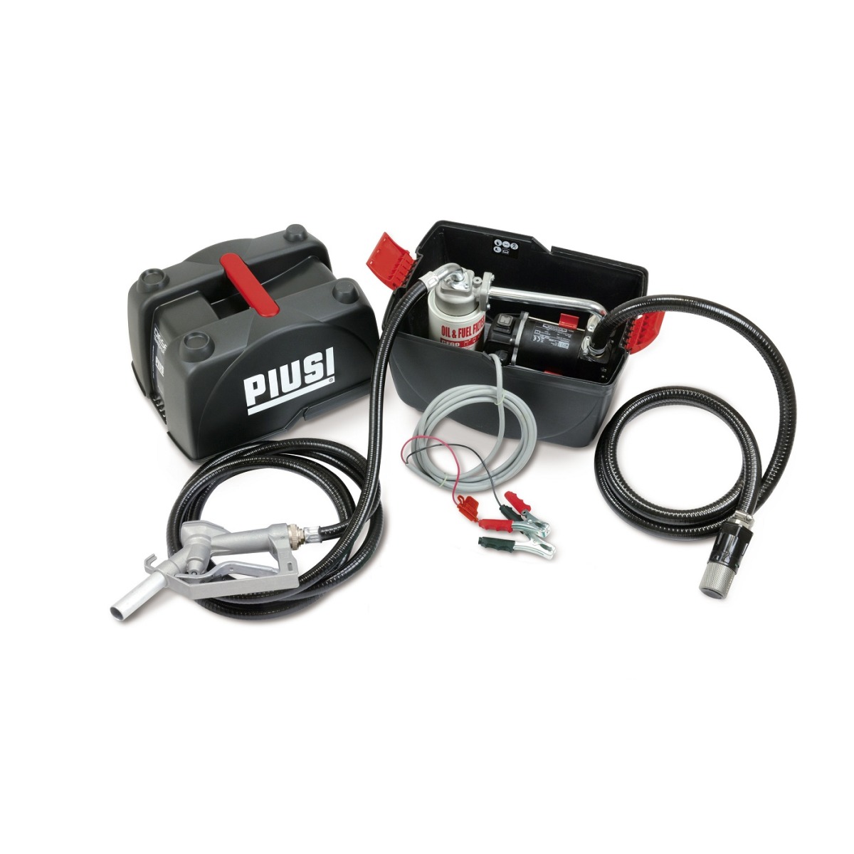 PIUSIBOX 12 V PRO Umfüllpumpe für schnelles uns sicheres Tanken