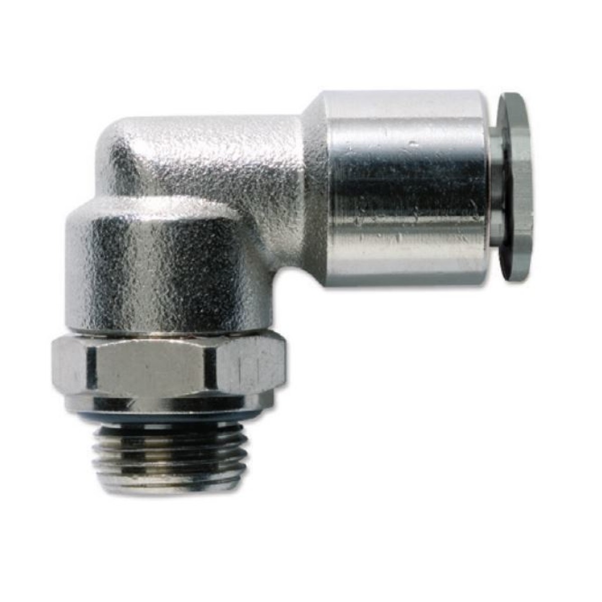 Winkelverbinder mit Außengewinde 1-4 Zoll, zylindrisch, 12 mm, mit O-Ring