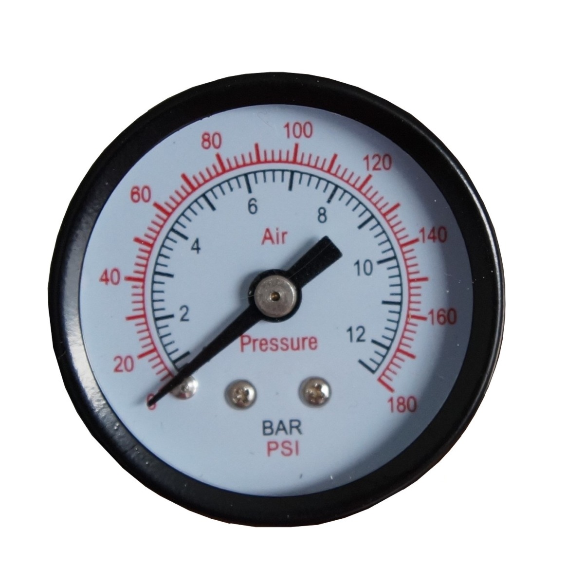 Manometer 12 bar 40 mm - 1-4 Zoll AG hinten Axial