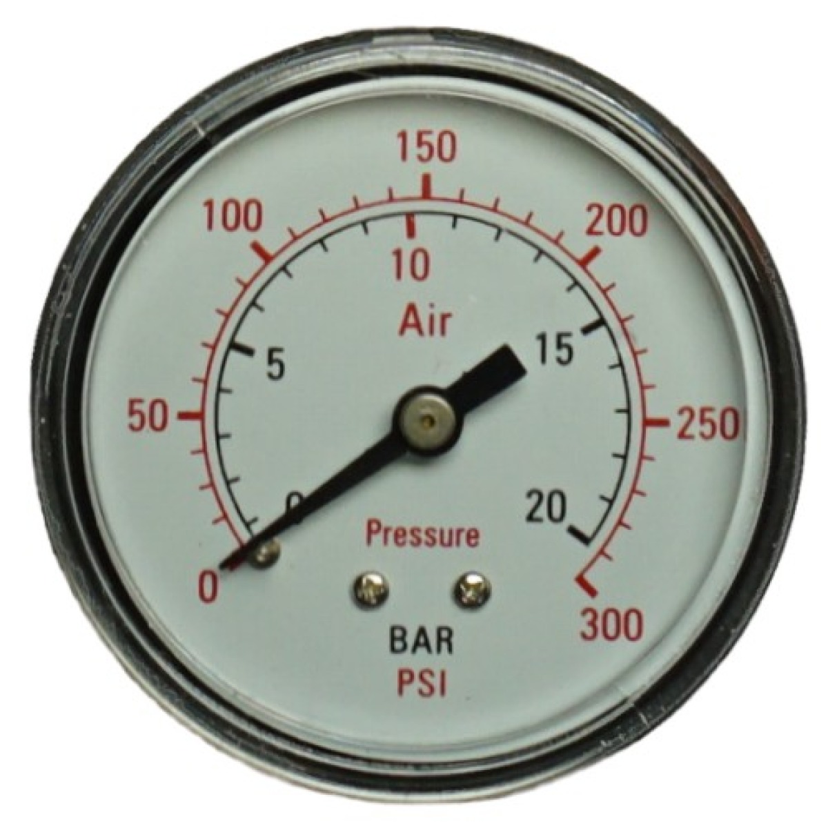 Manometer 16 bar 50 mm - 1-4 Zoll AG hinten