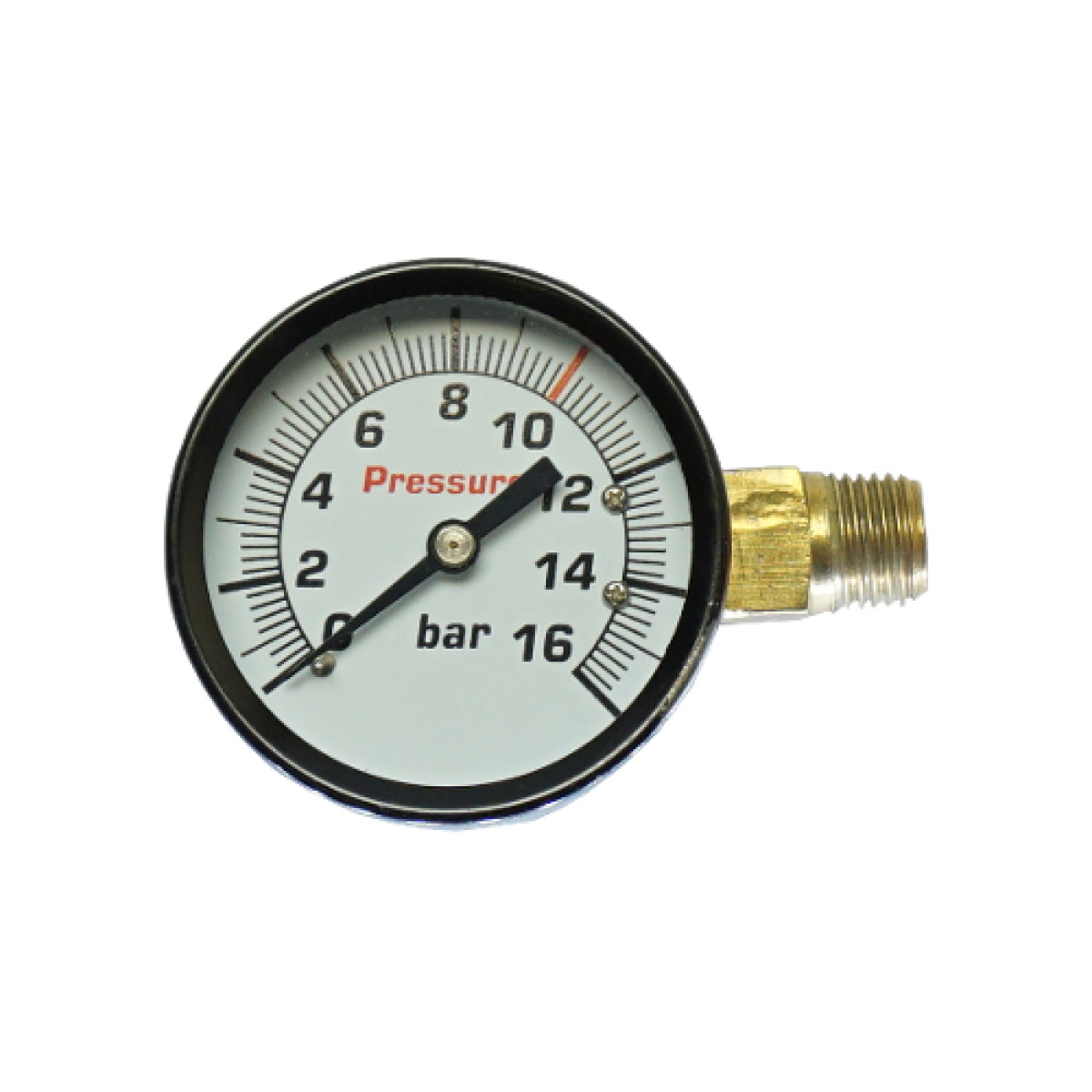 Manometer 16 bar 50 mm - 1-4 Zoll AG rechts