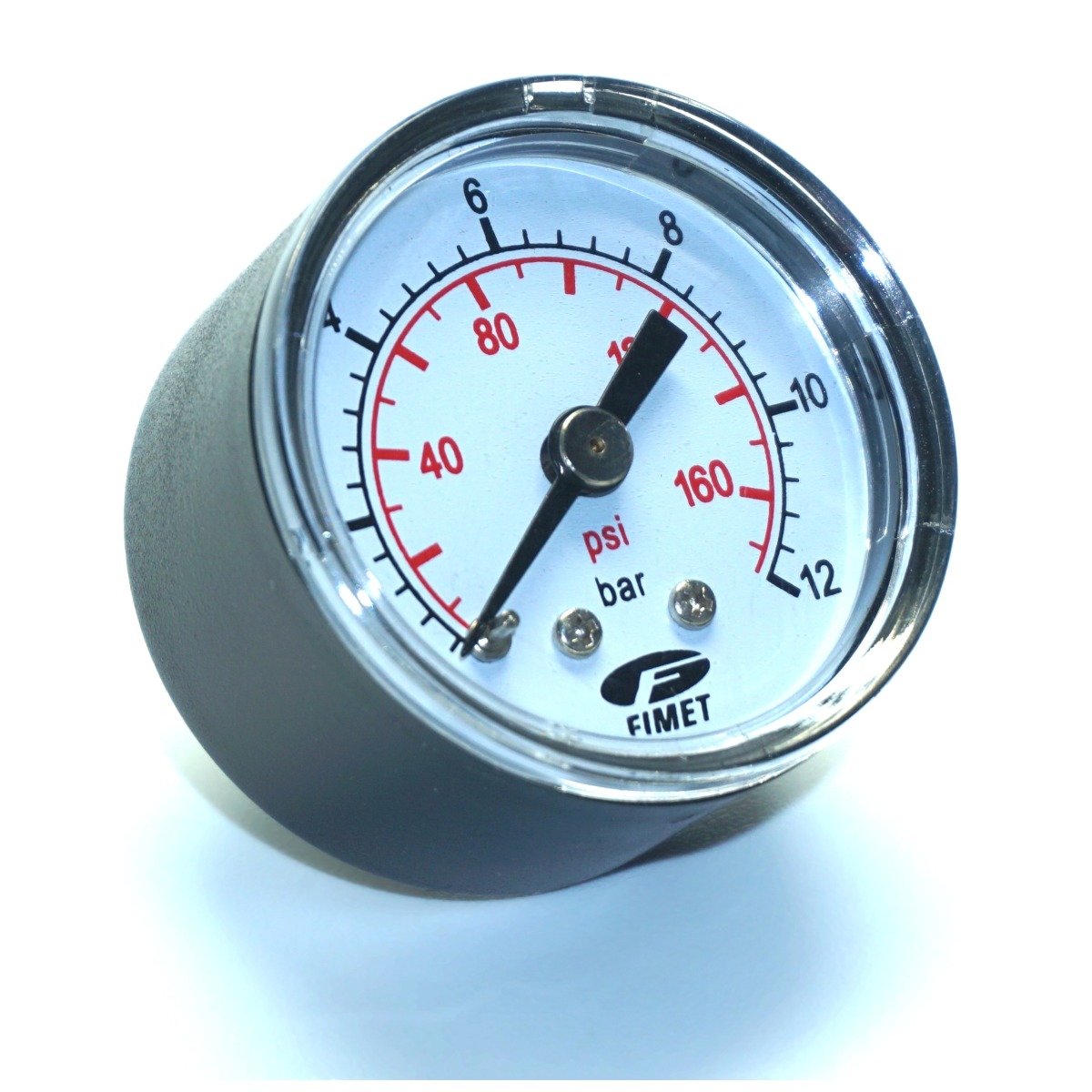 Manometer 12 bar 40 mm - 1-8 Zoll AG hinten