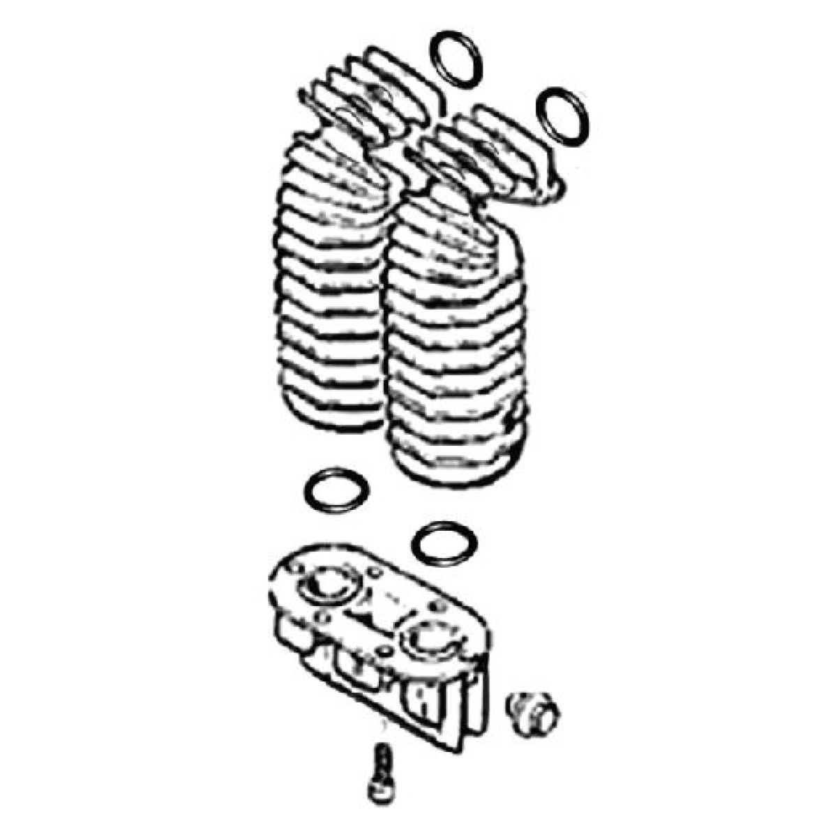 Reparaturkit Kolbenverdichter MPK Vorkühler K25-28 code: 9434D02
