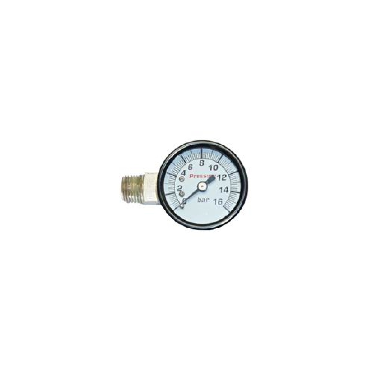 Manometer 16 bar 40 mm - 1-4 Zoll AG  links