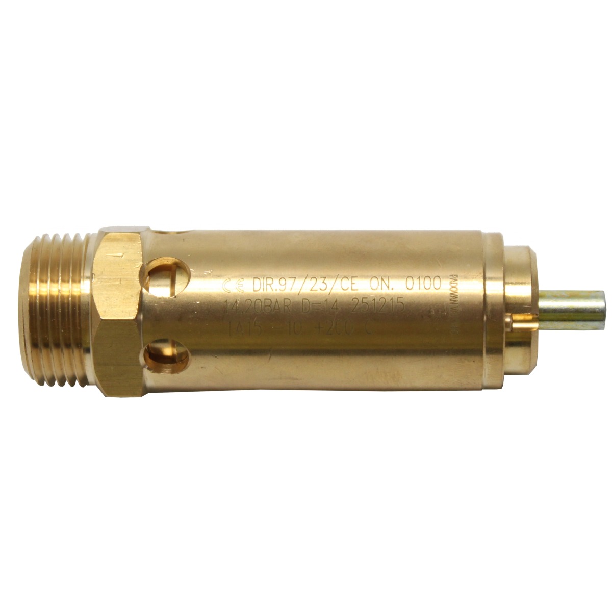 Überdruckventil 12 bar - 1-2 Zoll AG