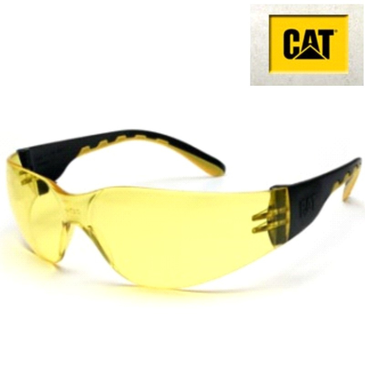 CATERPILLAR Sportbrille Fahrradbrille Schutzbrille Track112 gelb