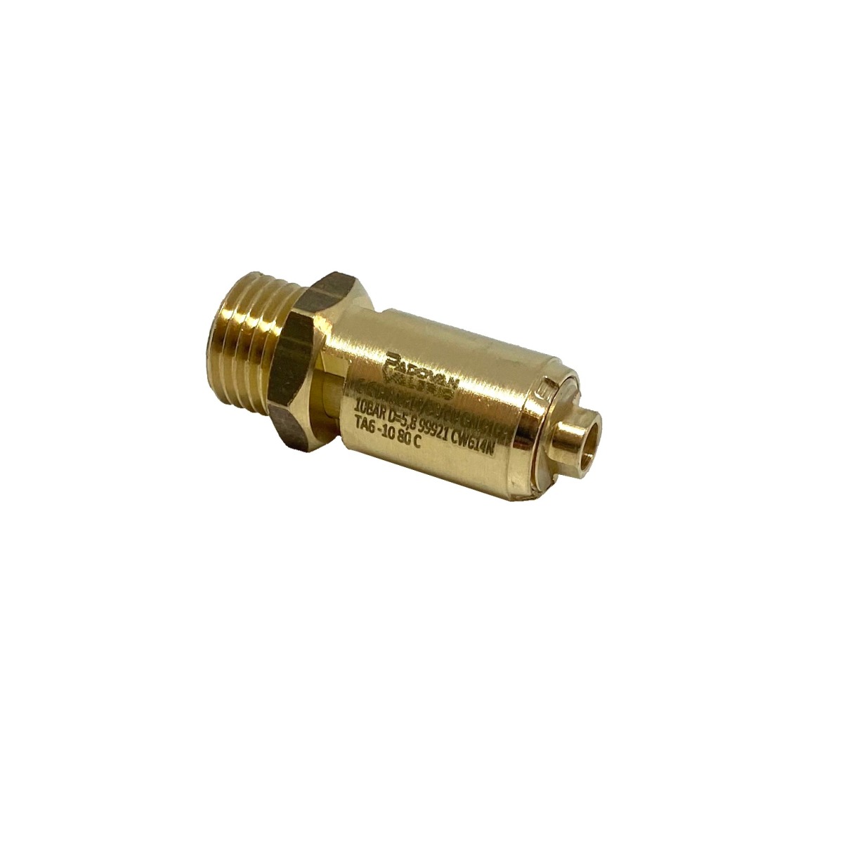 Überdruckventil 10 bar - 1-4 Zoll AG