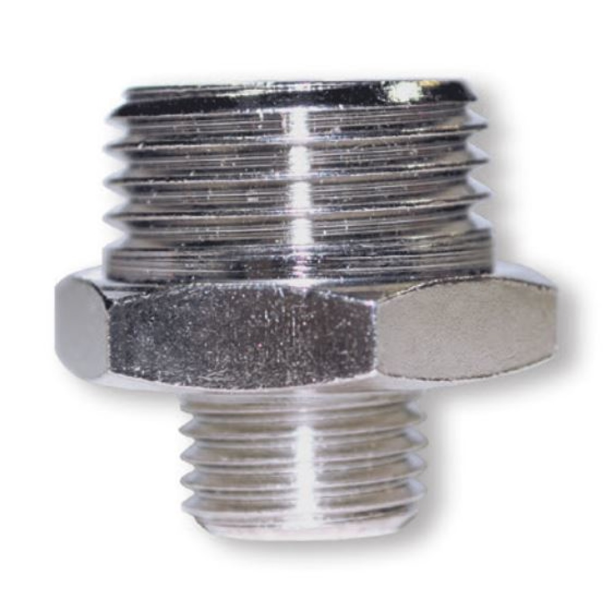 Zylindrischer Doppelnippel, 1-4 Zoll x 1-2 Zoll