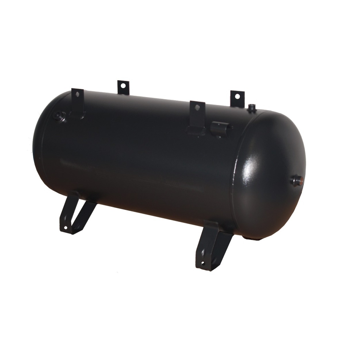 Druckluftkessel 90 L liegend - 11 bar - RAL 7021B